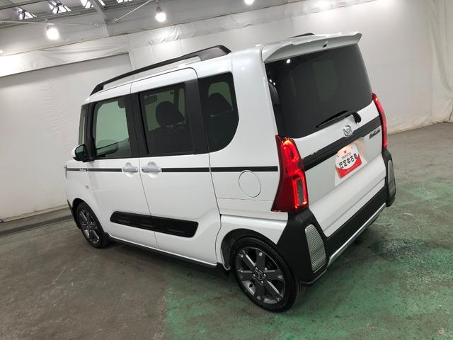 タントファンクロスターボ　走行４１６０キロ／純正ナビ／バックカメラ１年保証距離無制限　走行距離４１６０キロ　純正フルセグナビ　バックカメラ　ブルートゥース　純正マット　サイドエアバッグ　ＬＥＤヘッドランプ　アイドリングストップ　シートヒーター　両側電動スライドドア（埼玉県）の中古車