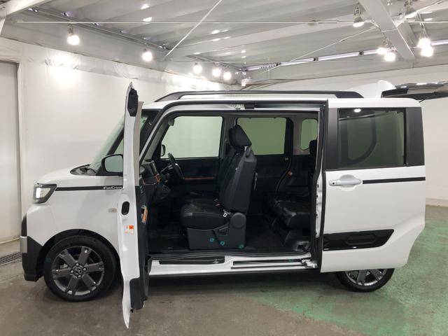 タントファンクロスターボ　走行４１６０キロ／純正ナビ／バックカメラ１年保証距離無制限　走行距離４１６０キロ　純正フルセグナビ　バックカメラ　ブルートゥース　純正マット　サイドエアバッグ　ＬＥＤヘッドランプ　アイドリングストップ　シートヒーター　両側電動スライドドア（埼玉県）の中古車