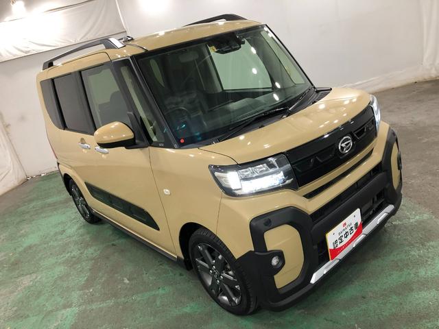 タントファンクロスターボ　車検整備付／走行２４８５７キロ／純正ナビ１年保証距離無制限　走行距離２４８５７キロ　純正フルセグナビ　バックカメラ　ドラレコ　純正マット　サイドエアバッグ　ＬＥＤヘッドランプ　アイドリングストップ　シートヒーター　両側電動スライドドア（東京都）の中古車