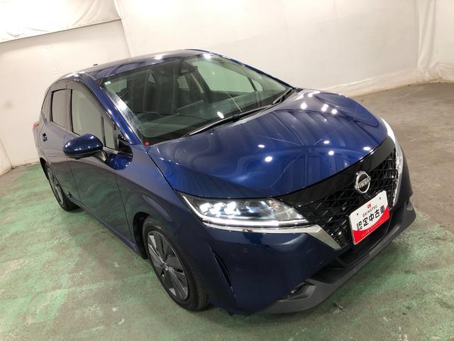 ノートＸ　走行２３６８５キロ／車検整備付／ナビドラレコ／喫煙車一年保証・走行距離無制限走行２３６８５キロ　フルセグナビ　ブルートゥース　全周囲カメラ　ドラレコ　サイドエアバック　クリアランスソナー　オートライト　ＬＥＤヘッドライト（埼玉県）の中古車