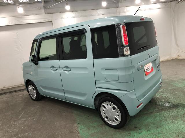 スペーシアハイブリッドＧ　走行４４２３７キロ／オートライト／マットワンオーナー　禁煙車　１年保証距離無制限　走行距離４４２３７キロ　純正マット　助手席エアバッグ　オートライト　アイドリングストップ　プッシュボタンスタート　電動パーキングブレーキ　両側スライドドア（埼玉県）の中古車