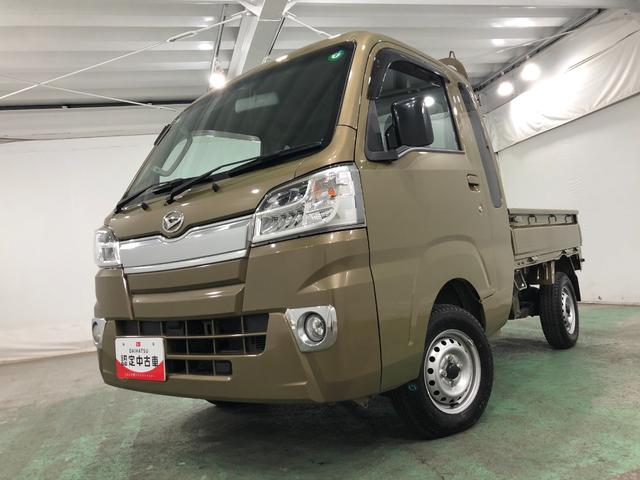 ハイゼットトラックジャンボ　走行７３０２３キロ／車検整備付／４ＷＤ／５速ＭＴ一年保証・走行距離無制限走行７３０２３キロ　車検整備付　ＬＥＤヘッドライト　ＡＮＦＭラジオ　５速マニュアル　４ＷＤ　作業用ライト（埼玉県）の中古車