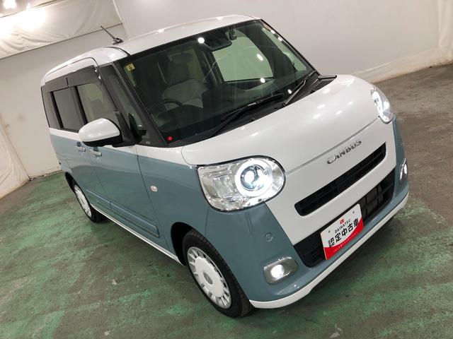 ムーヴキャンバスストライプスG 走行32788キロ/ナビ/ドラレコ一年保証・走行距離無制限走行32788キロ フルセグナビ 全周囲カメラ サイドエアバック クリアランスソナー オートライト LEDヘッドライト シートヒーター 両側電動スライドドア(埼玉県)の中古車