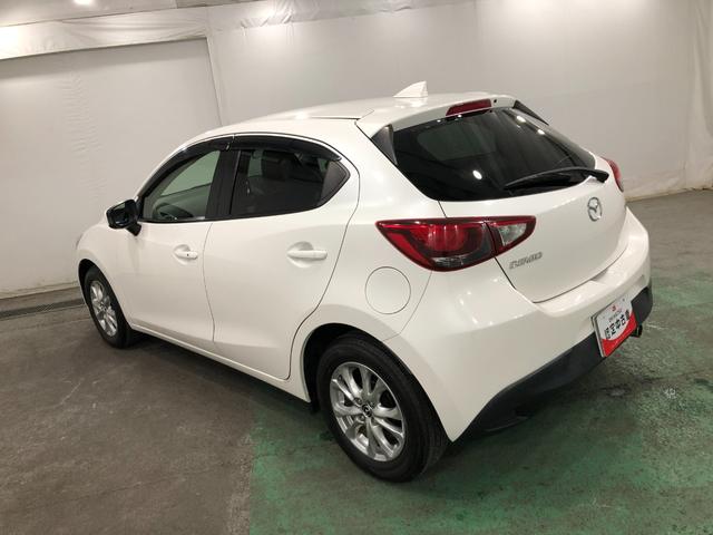 デミオ13S Lパッケージ 走行93224キロ/車検整備付/MT一年保証・走行距離無制限走行93224キロ 車検整備付 フルセグナビ ブルートゥース DVD サイドエアバック オートライト LEDヘッドライト アイドリングストップ(埼玉県)の中古車