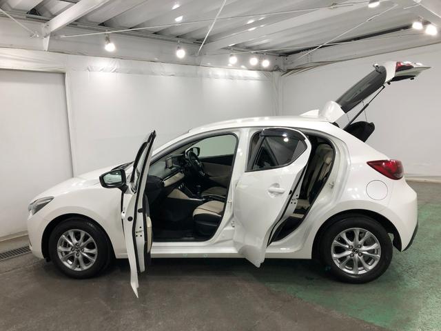 デミオ13S Lパッケージ 走行93224キロ/車検整備付/MT一年保証・走行距離無制限走行93224キロ 車検整備付 フルセグナビ ブルートゥース DVD サイドエアバック オートライト LEDヘッドライト アイドリングストップ(埼玉県)の中古車