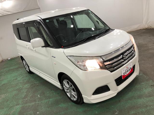 ソリオハイブリッドＭＸ　走行４７３７２キロ／ＣＤチューナー一年保証・走行距離無制限走行４７３７２キロ　助手席エアバック　純正カーペットマット　ＵＳＢ　アイドリングストップ　電動格納ドアミラー（埼玉県）の中古車