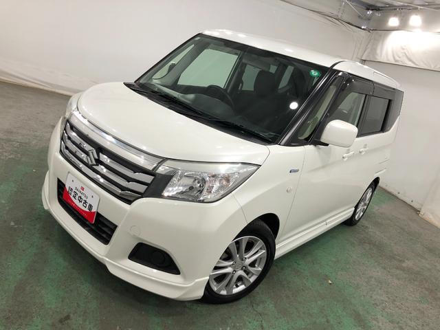 ソリオハイブリッドＭＸ　走行４７３７２キロ／ＣＤチューナー一年保証・走行距離無制限走行４７３７２キロ　助手席エアバック　純正カーペットマット　ＵＳＢ　アイドリングストップ　電動格納ドアミラー（埼玉県）の中古車