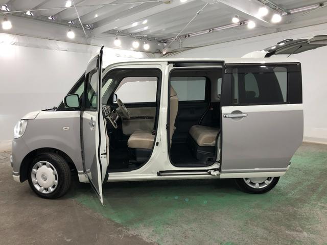 ムーヴキャンバスGメイクアップVS SAIII 走行27163キロ/純正ナビ1年保証距離無制限 走行距離27163キロ 純正フルセグナビ パノラマモニター ドラレコ 純正マット サイドエアバッグ LEDヘッドランプ アイドリングストップ シートヒーター 両側電動スライドドア(埼玉県)の中古車