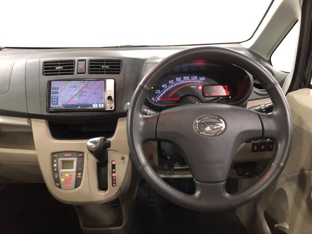 ムーヴＸ　ＳＡ　走行１００４７６キロ／車検整備付／ナビ／ＥＴＣ一年保証・走行距離無制限走行１００４７６キロ　車検整備付　フルセグナビ　ブルートゥース　バックカメラ　オートライト　アイドリングストップ　ベンチシート（埼玉県）の中古車