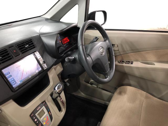 ムーヴＸ　ＳＡ　走行１００４７６キロ／車検整備付／ナビ／ＥＴＣ一年保証・走行距離無制限走行１００４７６キロ　車検整備付　フルセグナビ　ブルートゥース　バックカメラ　オートライト　アイドリングストップ　ベンチシート（埼玉県）の中古車