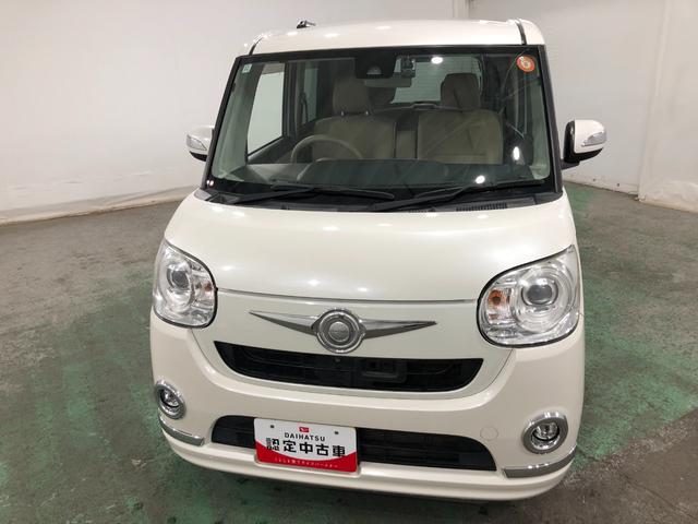 ムーヴキャンバスＧメイクアップ　ＳＡII　走行５２２２１キロ／ナビ／ドラレコ一年保証・走行距離無制限走行５２２２１キロ　フルセグナビ　ブルートゥース　全周囲カメラ　ドラレコ　オートライト　ＬＥＤヘッドライト　ベンチシート　両側電動スライドドア（埼玉県）の中古車