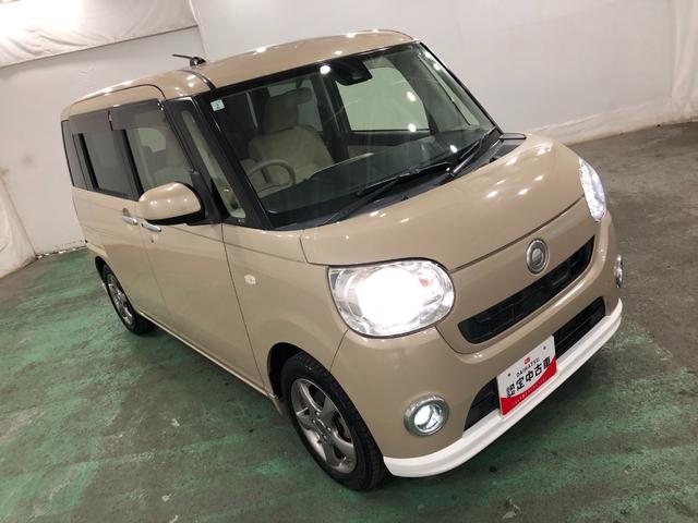 ムーヴキャンバスXリミテッド SAII 走行33136キロ/車検整備付/ナビ一年保証・走行距離無制限走行33136キロ 車検整備付 ワンセグナビ ETC オートライト アイドリングストップ 両側電動スライドドア(埼玉県)の中古車