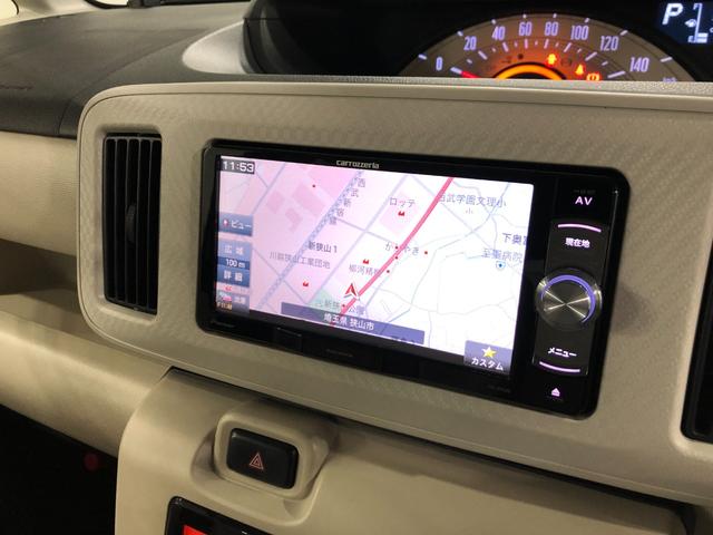 ムーヴキャンバスXリミテッド SAII 走行33136キロ/車検整備付/ナビ一年保証・走行距離無制限走行33136キロ 車検整備付 ワンセグナビ ETC オートライト アイドリングストップ 両側電動スライドドア(埼玉県)の中古車