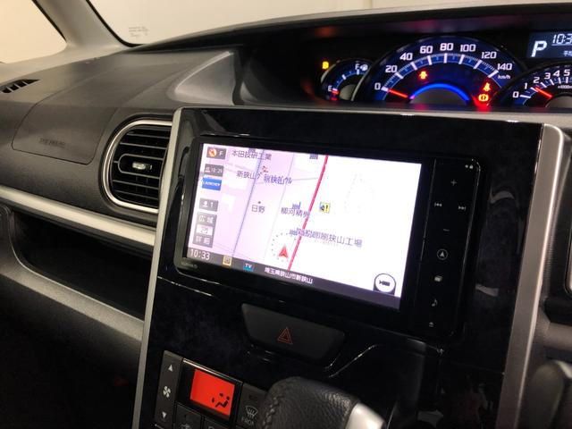 タントカスタムＲＳ　トップエディションＳＡIII　ナビ／ドラレコ１年保証距離無制限　走行距離９４０９６キロ　フルセグナビ　バックカメラ　ブルートゥース　ドラレコ　純正マット　ＬＥＤヘッドランプ　アイドリングストップ　シートヒーター　両側電動スライドドア　キーフリー（埼玉県）の中古車