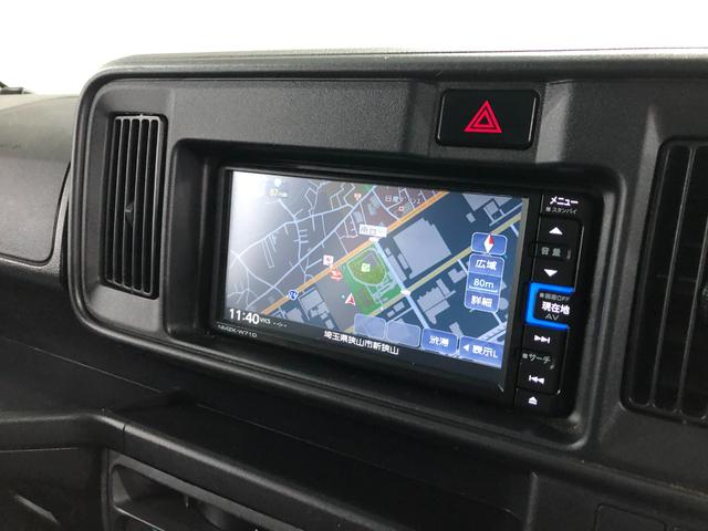 ハイゼットカーゴデラックスＳＡIII　走行３１５０２キロ／フルセグナビ１年保証距離無制限　走行距離３１５０２キロ　フルセグナビ　ブルートゥース　純正マット　オートライト　ＬＥＤヘッドランプ　アイドリングストップ　プッシュボタンスタート　両側スライドドア（埼玉県）の中古車