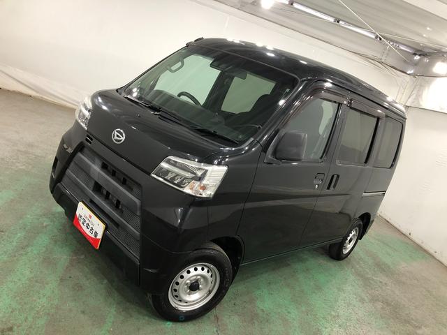 ハイゼットカーゴデラックスＳＡIII　走行３１５０２キロ／フルセグナビ１年保証距離無制限　走行距離３１５０２キロ　フルセグナビ　ブルートゥース　純正マット　オートライト　ＬＥＤヘッドランプ　アイドリングストップ　プッシュボタンスタート　両側スライドドア（埼玉県）の中古車