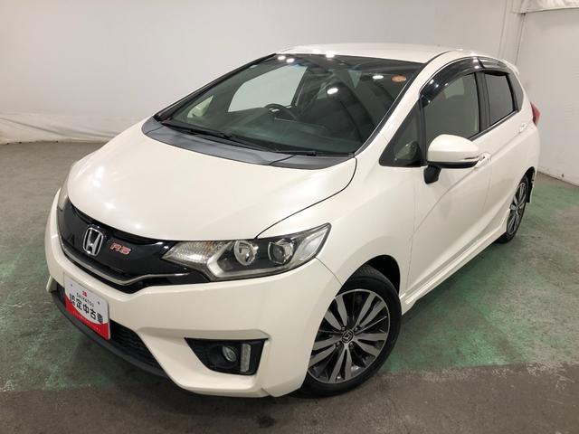 フィットＲＳ　軽雹害／走行６３５６２キロ／ワンセグナビ／バックカメラ１年保証距離無制限　走行距離６３５６２キロ　ワンセグナビ　バックカメラ　ブルートゥース　純正マット　助手席エアバッグ　ＬＥＤヘッドランプ　電動格納式ドアミラー（埼玉県）の中古車