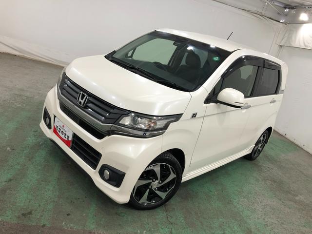 Ｎ−ＷＧＮカスタムＧ・ターボパッケージ　走行８６３７９キロ　ワンセグナビ１年保証距離無制限　バックカメラ　ブルートゥース　純正マット　サイドエアバッグ　オートライト　ＨＩＤヘッドランプ　アイドリングストップ　電動格納式ドアミラー（埼玉県）の中古車