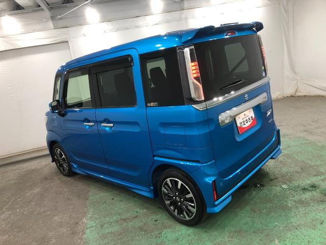 スペーシアカスタムハイブリッドＸＳターボ　車検整備付　走行１８１４６キロ１年保証距離無制限　ＣＤＵＳＢチューナー　純正マット　サイドエアバッグ　ＬＥＤヘッドランプ　アイドリングストップ　シートヒーター　両側電動スライドドア　電動格納式ドアミラー（埼玉県）の中古車