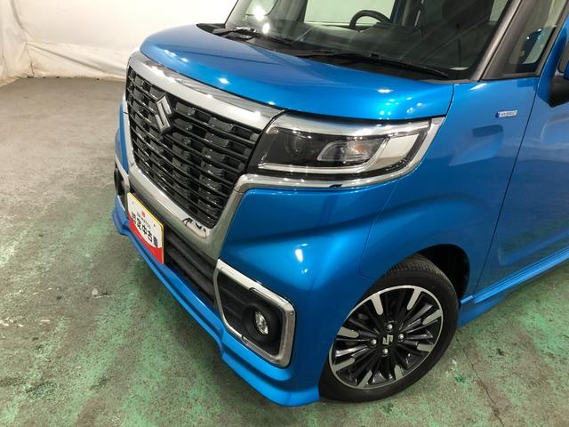 スペーシアカスタムハイブリッドＸＳターボ　車検整備付　走行１８１４６キロ１年保証距離無制限　ＣＤＵＳＢチューナー　純正マット　サイドエアバッグ　ＬＥＤヘッドランプ　アイドリングストップ　シートヒーター　両側電動スライドドア　電動格納式ドアミラー（埼玉県）の中古車