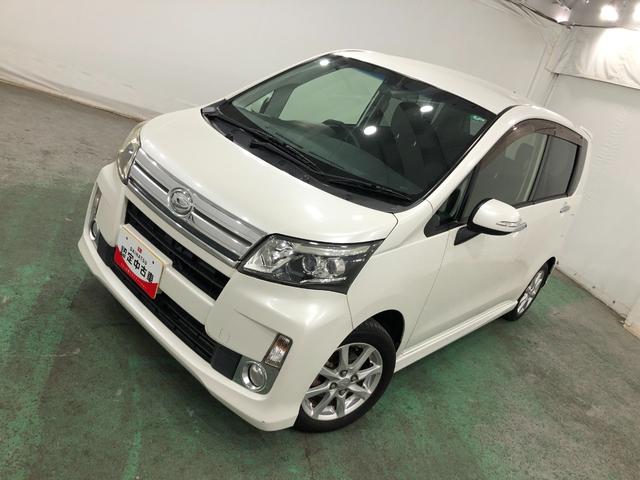 ムーヴカスタム　Ｘ　走行９３７２１キロ／車検整備付／修復歴一年保証・走行距離無制限走行９３７２１キロ　車検整備付　助手席エアバック　純正カーペットマット　オートライト　ＬＥＤヘッドライト　アイドリングストップ　ベンチシート（埼玉県）の中古車