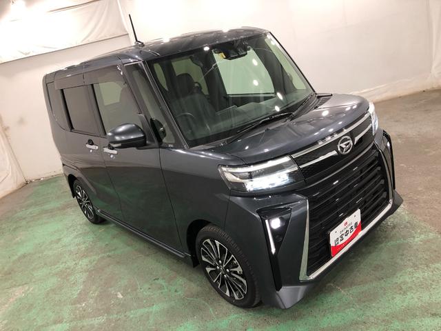 タントカスタムＲＳ　走行３６９２６キロ／雹害／ナビ／ドラレコ一年保証・走行距離無制限走行３６９２６キロ　フルセグナビ　ブルートゥース　バックカメラ　ドラレコ　クリアランスソナー　ＬＥＤヘッドライト　オートライト　シートヒーター　両側電動スライドドア（埼玉県）の中古車