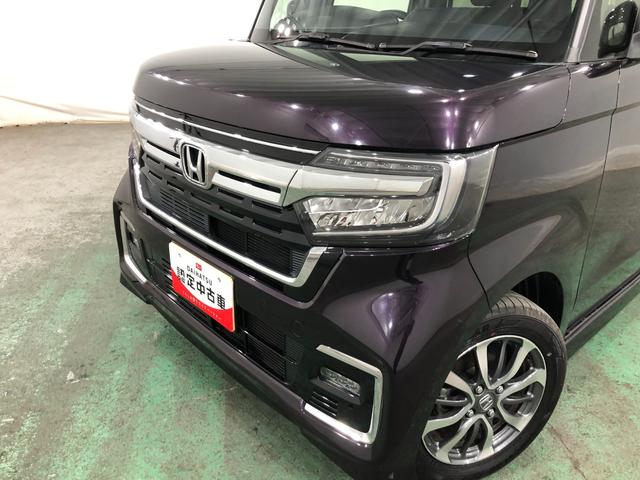 N−BOXカスタムL 走行32978キロ/ナビ/バックカメラ/ドラレコ/ETC一年保証・走行距離無制限走行32978キロ TVレスナビ ブルートゥース バックカメラ ドラレコ クリアランスソナー オートライト LEDヘッドライト 片側電動スライドドア(埼玉県)の中古車