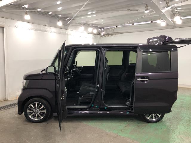 N−BOXカスタムL 走行32978キロ/ナビ/バックカメラ/ドラレコ/ETC一年保証・走行距離無制限走行32978キロ TVレスナビ ブルートゥース バックカメラ ドラレコ クリアランスソナー オートライト LEDヘッドライト 片側電動スライドドア(埼玉県)の中古車