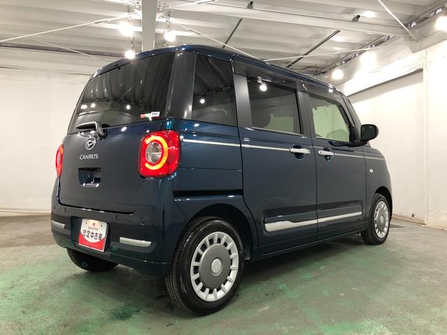 ムーヴキャンバスセオリーGターボ 走行3850キロ/修復歴/ナビ/ドラレコ一年保証・走行距離無制限走行3850キロ フルセグナビ ブルートゥース バックカメラ ドラレコ クリアランスソナー オートライト LEDヘッドライト シートヒーター 両側電動スライドドア(埼玉県)の中古車