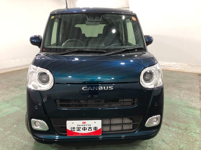 ムーヴキャンバスセオリーGターボ 走行3850キロ/修復歴/ナビ/ドラレコ一年保証・走行距離無制限走行3850キロ フルセグナビ ブルートゥース バックカメラ ドラレコ クリアランスソナー オートライト LEDヘッドライト シートヒーター 両側電動スライドドア(埼玉県)の中古車