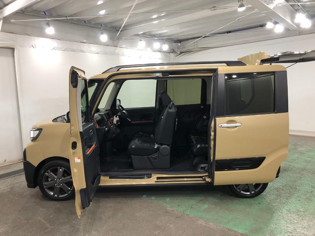 タントファンクロスターボ　走行２５０３７キロ／車検整備付一年保証・走行距離無制限　走行２５０３７キロ　サイドエアバック　クリアランスソナー　オートマチックハイビーム　オートライト　ＬＥＤヘッドライト　ベンチシート　シートヒーター　両側電動スライドドア（埼玉県）の中古車