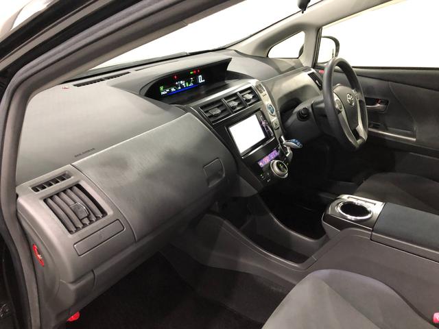 プリウスアルファS Lセレクション 車検整備付/走行53462キロ/ナビ1年保証距離無制限 走行距離53462キロ フルセグナビ バックカメラ ブルートゥース 純正マット サイドエアバッグ オートライト プッシュボタンスタート(埼玉県)の中古車