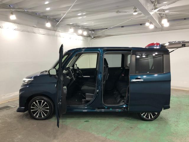 トールカスタムＧ　ターボ　車検整備付／走行１２２５４５キロ／ナビ１年保証距離無制限　走行距離１２２５４５キロ　純正マット　助手席エアバッグ　ＬＥＤヘッドランプ　アイドリングストップ　シートヒーター　両側電動スライドドア　オート格納式ドアミラー　キーフリー（埼玉県）の中古車