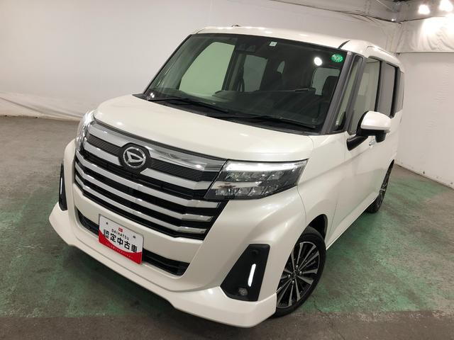 トールカスタムＧ　ターボ　走行７０４８０キロ／ＬＥＤヘッドランプ１年保証距離無制限　走行距離７０４８０キロ　純正マット　ＬＥＤヘッドランプ　アイドリングストップ　両側電動スライドドア　ＥＴＣ　オート格納式ドアミラー　電動パーキングブレーキ　キーフリーシステム（埼玉県）の中古車