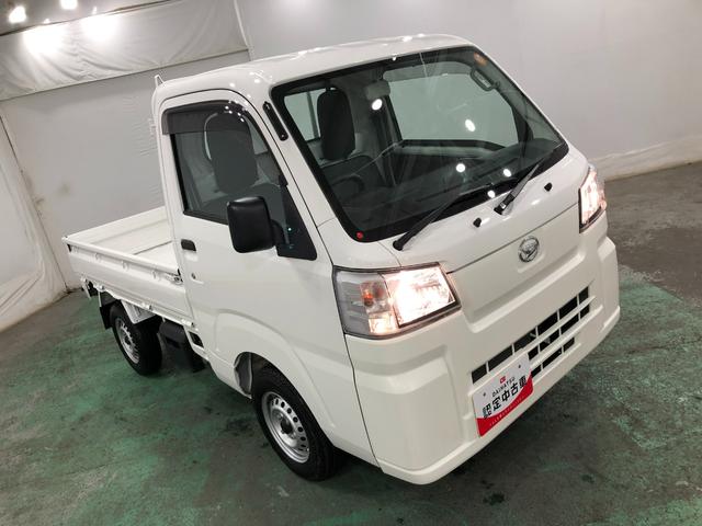 ハイゼットトラックスタンダード　ＭＴ車／走行５７４６キロ／クリアランスソナー１年保証距離無制限　走行距離５７４６キロ　ＦＭＡＭラジオ　純正フロアマット　クリアランスソナー　オートライト　アイドリングストップ（埼玉県）の中古車