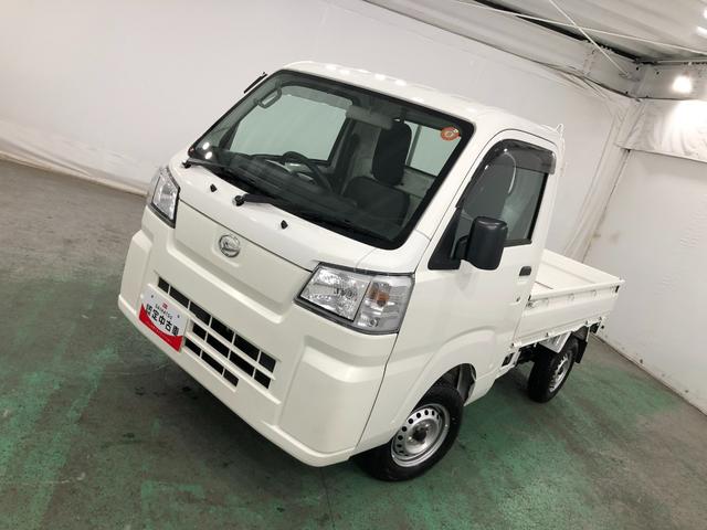 ハイゼットトラックスタンダード　ＭＴ車／走行５７４６キロ／クリアランスソナー１年保証距離無制限　走行距離５７４６キロ　ＦＭＡＭラジオ　純正フロアマット　クリアランスソナー　オートライト　アイドリングストップ（埼玉県）の中古車