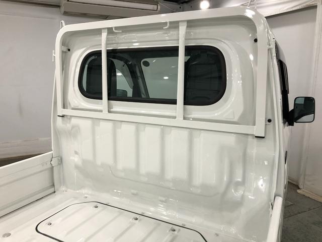 ハイゼットトラックスタンダード　ＭＴ車／走行５７４６キロ／クリアランスソナー１年保証距離無制限　走行距離５７４６キロ　ＦＭＡＭラジオ　純正フロアマット　クリアランスソナー　オートライト　アイドリングストップ（埼玉県）の中古車