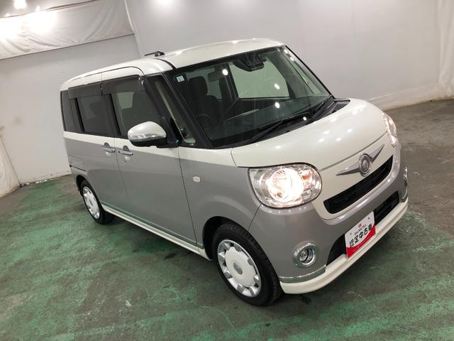 ムーヴキャンバスＸブラックインテリアリミテッド　ＳＡ３　車検整備付　ナビ一年保証・走行距離無制限　走行４００６７キロ　サイドエアバック　クリアランスソナー　オートマチックハイビーム　オートライト　ベンチシート　両側電動スライドドア（埼玉県）の中古車