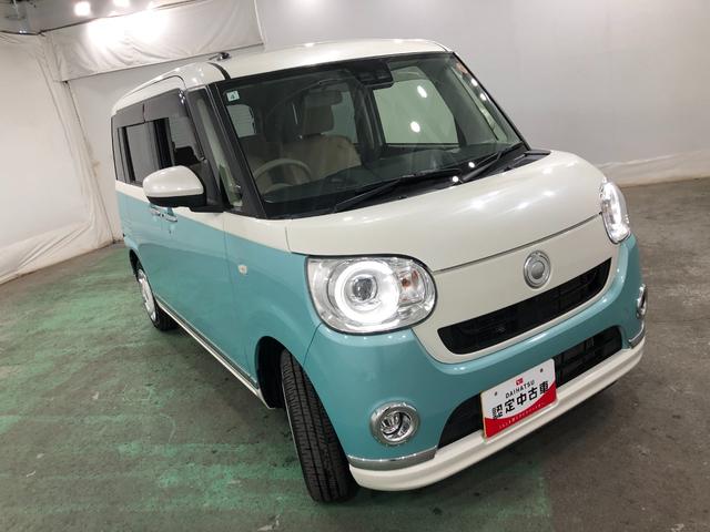 ムーヴキャンバスGメイクアップVS SAIII 走行20358キロ/ナビ一年保証・走行距離無制限 走行20358キロ フルセグナビ 全周囲カメラ サイドエアバック オートライト LEDヘッドライト ベンチシート シートヒーター 両側電動スライドドア(埼玉県)の中古車