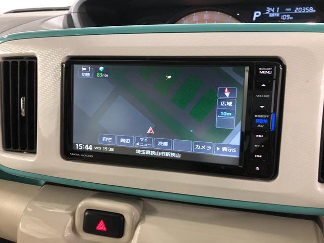 ムーヴキャンバスGメイクアップVS SAIII 走行20358キロ/ナビ一年保証・走行距離無制限 走行20358キロ フルセグナビ 全周囲カメラ サイドエアバック オートライト LEDヘッドライト ベンチシート シートヒーター 両側電動スライドドア(埼玉県)の中古車