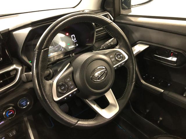 ロッキープレミアムG HEV 走行44420キロ/ナビ/ドラレコ1年保証距離無制限 走行距離44420キロ 純正フルセグナビ パノラマモニター ドラレコ 純正マット サイドエアバッグ LEDヘッドランプ アイドリングストップ シートヒーター オート格納式ドアミラー(埼玉県)の中古車