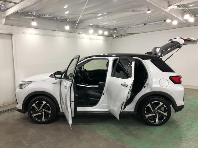 ロッキープレミアムG HEV 走行44420キロ/ナビ/ドラレコ1年保証距離無制限 走行距離44420キロ 純正フルセグナビ パノラマモニター ドラレコ 純正マット サイドエアバッグ LEDヘッドランプ アイドリングストップ シートヒーター オート格納式ドアミラー(埼玉県)の中古車