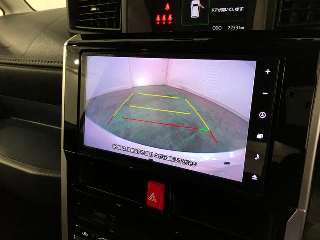 ルーミーカスタムG 走行7233キロ/純正9型フルセグナビ/ドラレコ1年保証距離無制限 走行距離7233キロ 純正フルセグナビ バックカメラ ドラレコ 純正マット LEDヘッドランプ アイドリングストップ 両側電動スライドドア オート格納式ドアミラー キーフリー(埼玉県)の中古車