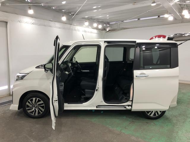 ルーミーカスタムG 走行7233キロ/純正9型フルセグナビ/ドラレコ1年保証距離無制限 走行距離7233キロ 純正フルセグナビ バックカメラ ドラレコ 純正マット LEDヘッドランプ アイドリングストップ 両側電動スライドドア オート格納式ドアミラー キーフリー(埼玉県)の中古車