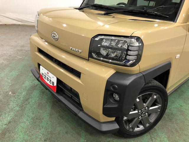 タフトGターボ 走行32275キロ/車検整備付/ルーフキャリア一年保証・走行距離無制限走行32275キロ 車検整備付 フルセグナビ 全周囲カメラ ドラレコ クリアランスソナー LEDヘッドライト シートヒーター(埼玉県)の中古車