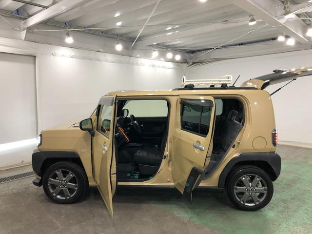 タフトGターボ 走行32275キロ/車検整備付/ルーフキャリア一年保証・走行距離無制限走行32275キロ 車検整備付 フルセグナビ 全周囲カメラ ドラレコ クリアランスソナー LEDヘッドライト シートヒーター(埼玉県)の中古車