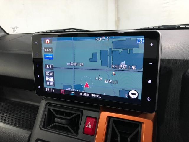 タフトGターボ 走行32275キロ/車検整備付/ルーフキャリア一年保証・走行距離無制限走行32275キロ 車検整備付 フルセグナビ 全周囲カメラ ドラレコ クリアランスソナー LEDヘッドライト シートヒーター(埼玉県)の中古車