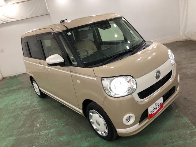 ムーヴキャンバスＧホワイトアクセントＶＳ　ＳＡ３　走行１５３５８キロ／ナビ一年保証・走行距離無制限走行１５３５８キロ　フルセグナビ　ブルートゥース　全周囲カメラ　クリアランスソナー　オートライト　ＬＥＤヘッドライト　シートヒーター　両側電動スライドドア（埼玉県）の中古車