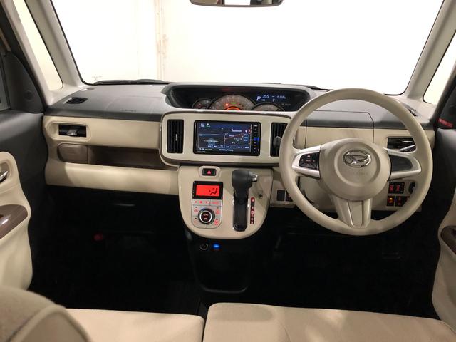 ムーヴキャンバスＧホワイトアクセントＶＳ　ＳＡ３　走行１５３５８キロ／ナビ一年保証・走行距離無制限走行１５３５８キロ　フルセグナビ　ブルートゥース　全周囲カメラ　クリアランスソナー　オートライト　ＬＥＤヘッドライト　シートヒーター　両側電動スライドドア（埼玉県）の中古車