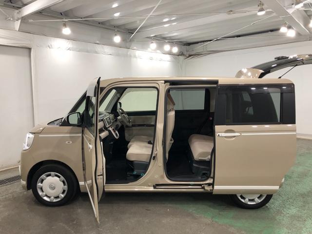 ムーヴキャンバスＧホワイトアクセントＶＳ　ＳＡ３　走行１５３５８キロ／ナビ一年保証・走行距離無制限走行１５３５８キロ　フルセグナビ　ブルートゥース　全周囲カメラ　クリアランスソナー　オートライト　ＬＥＤヘッドライト　シートヒーター　両側電動スライドドア（埼玉県）の中古車